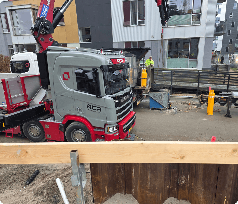 Transport af asfalt
