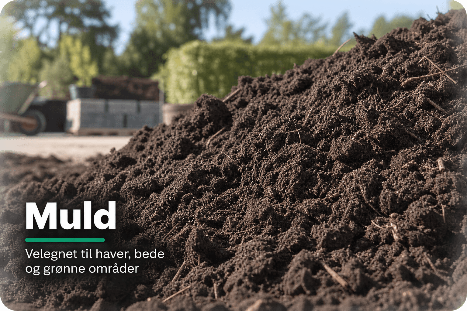 Salg og levering af muld