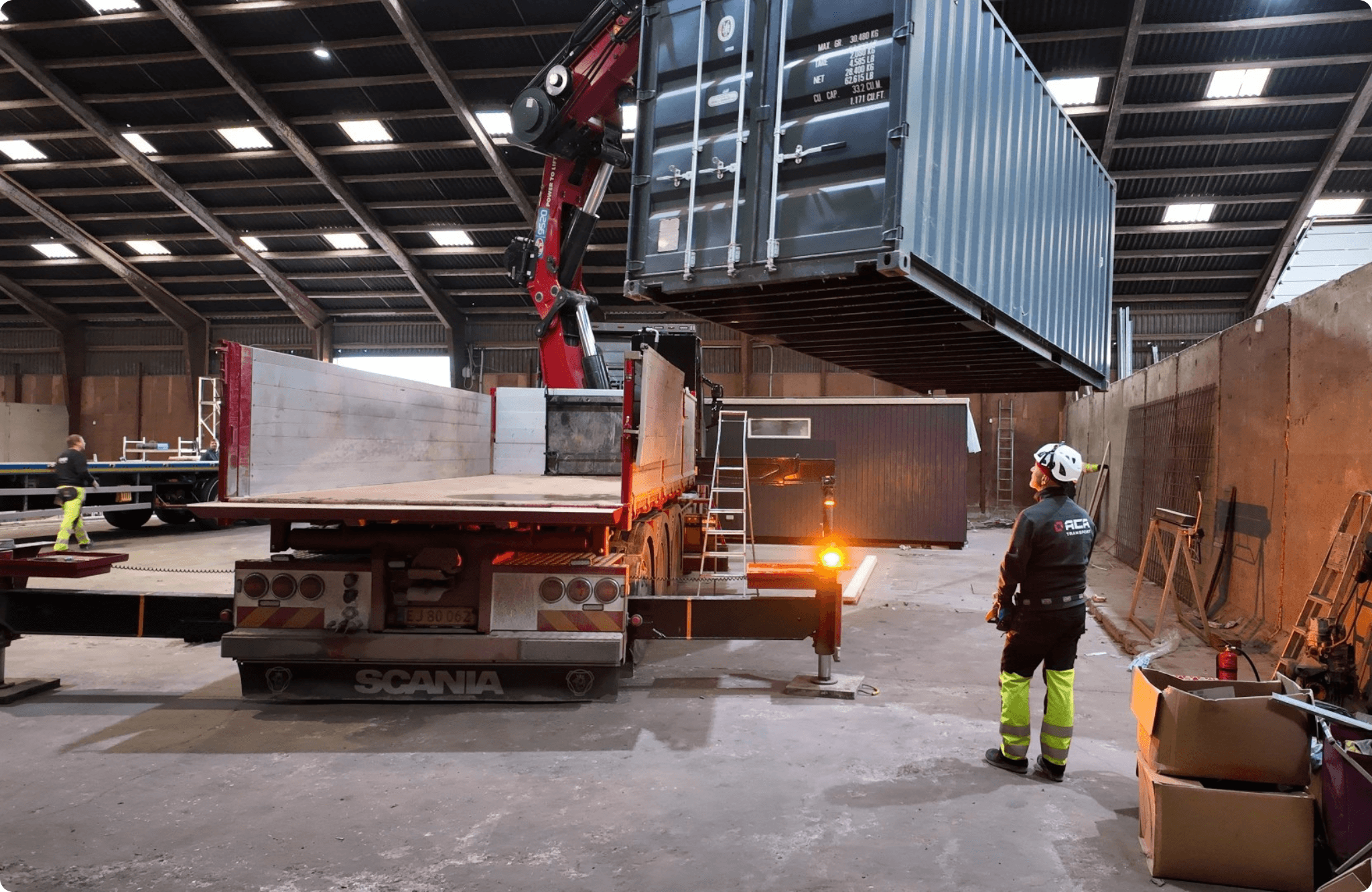 Udlejning af skibscontainer